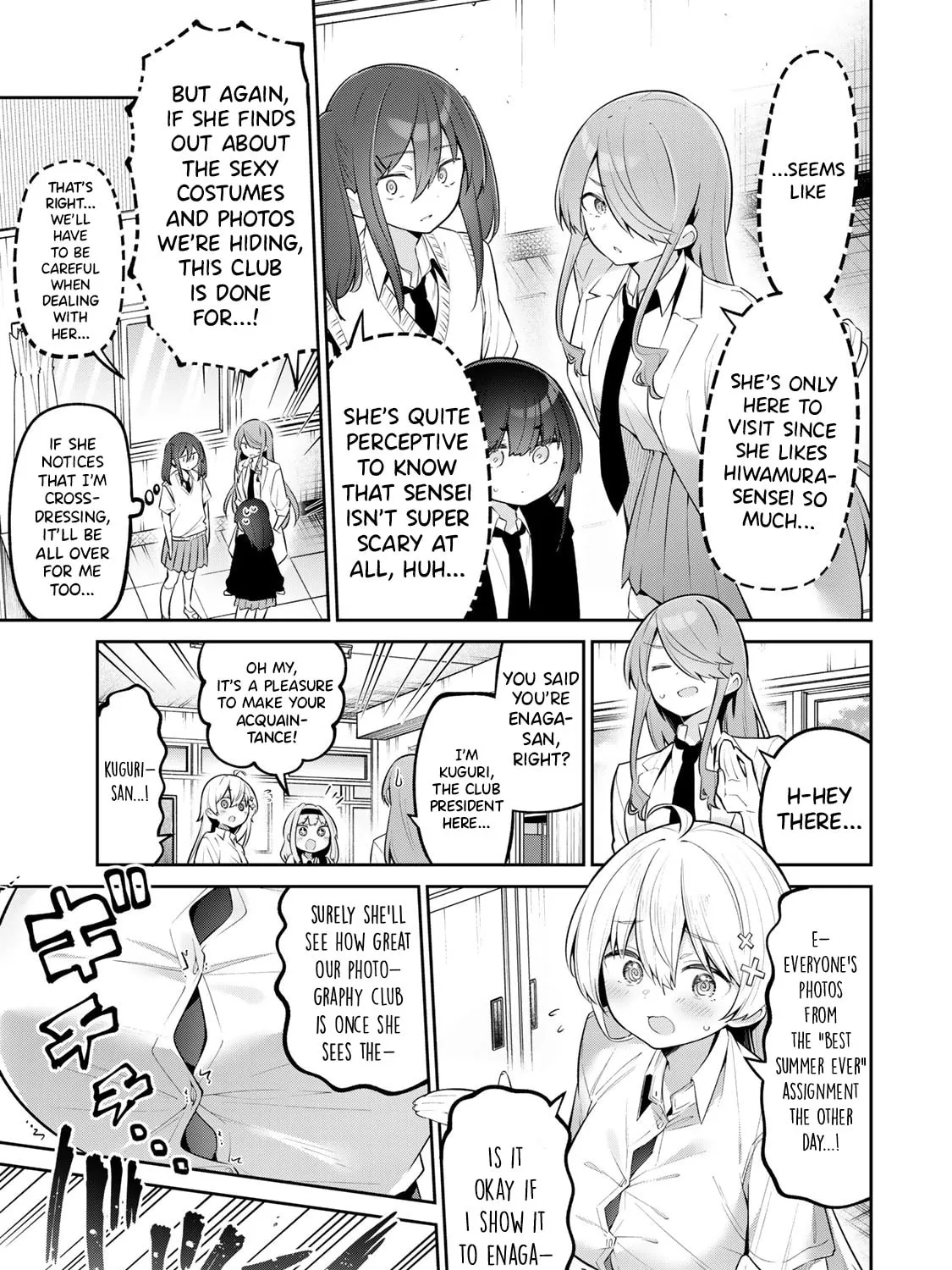Yowa Yowa Sensei Chapter 45 page 13 - 