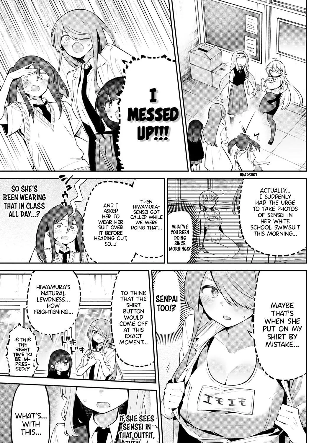 Yowa Yowa Sensei Chapter 45 page 17 - 