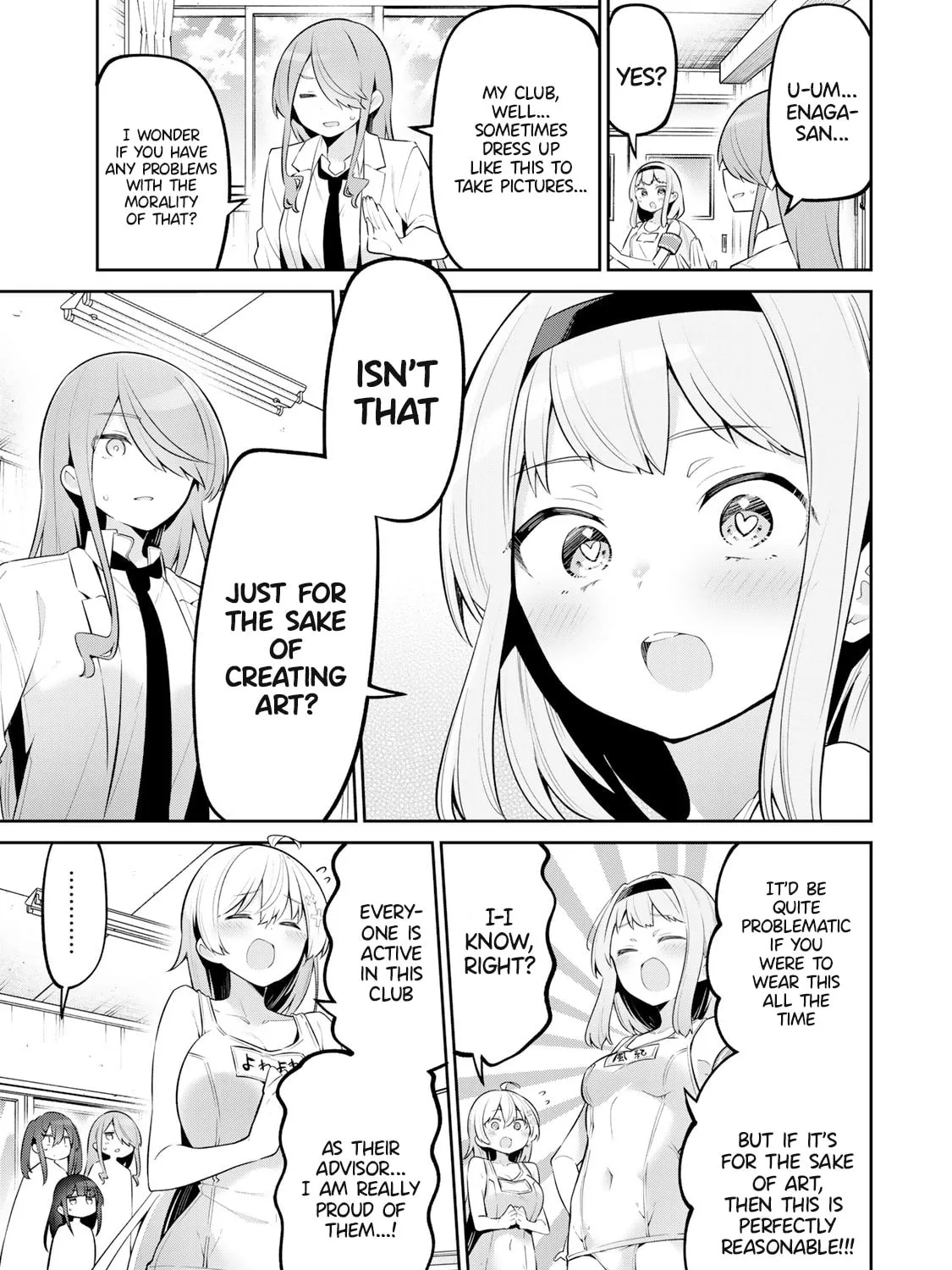 Yowa Yowa Sensei Chapter 45 page 21 - 