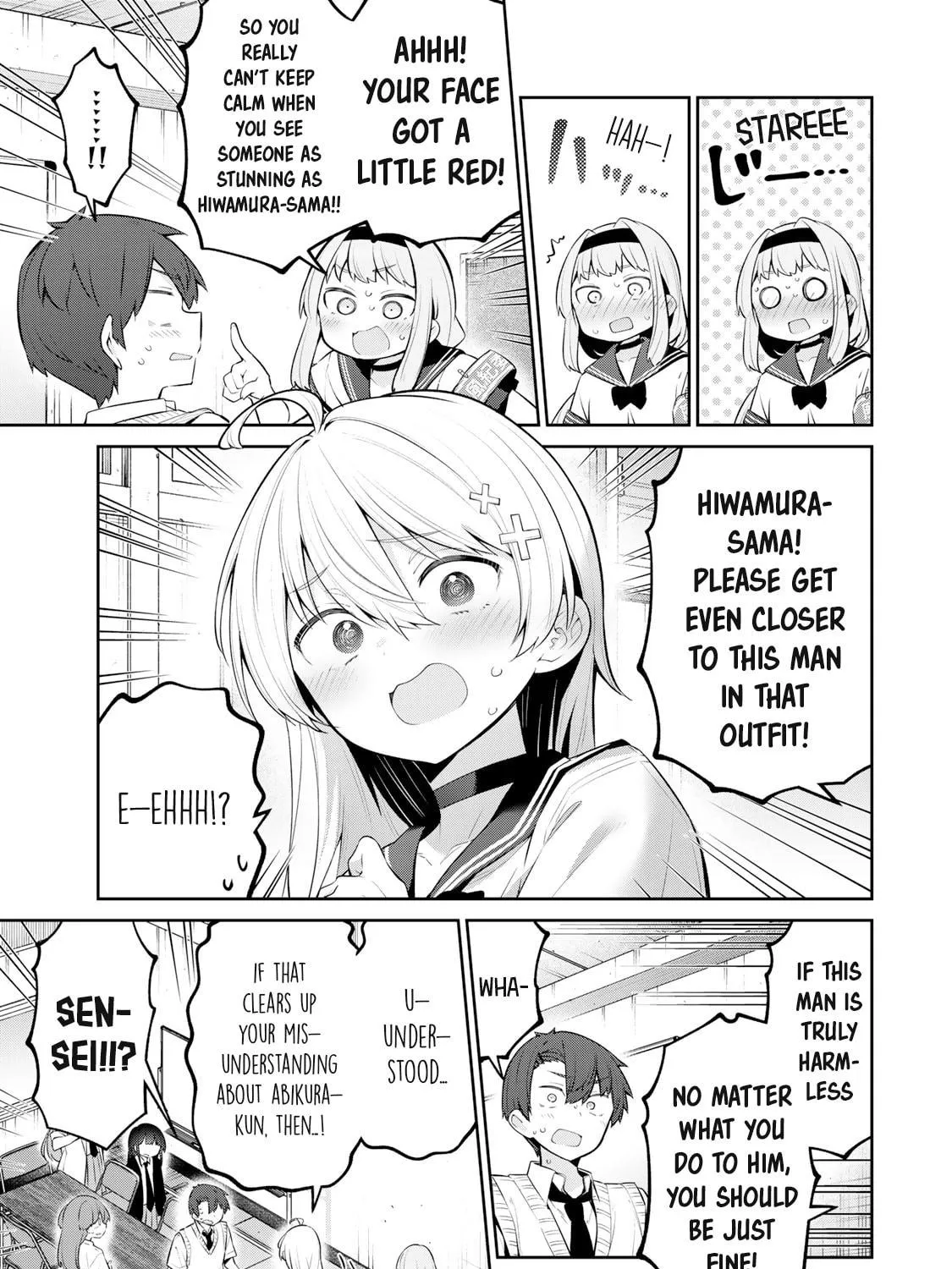 Yowa Yowa Sensei Chapter 47 page 17 - 