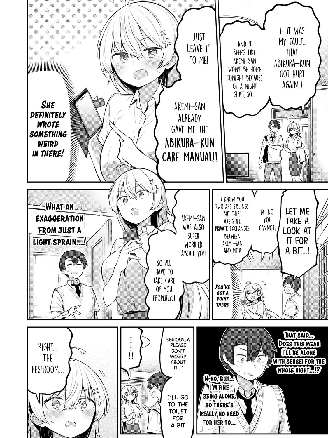 Yowa Yowa Sensei Chapter 48 page 3 - 
