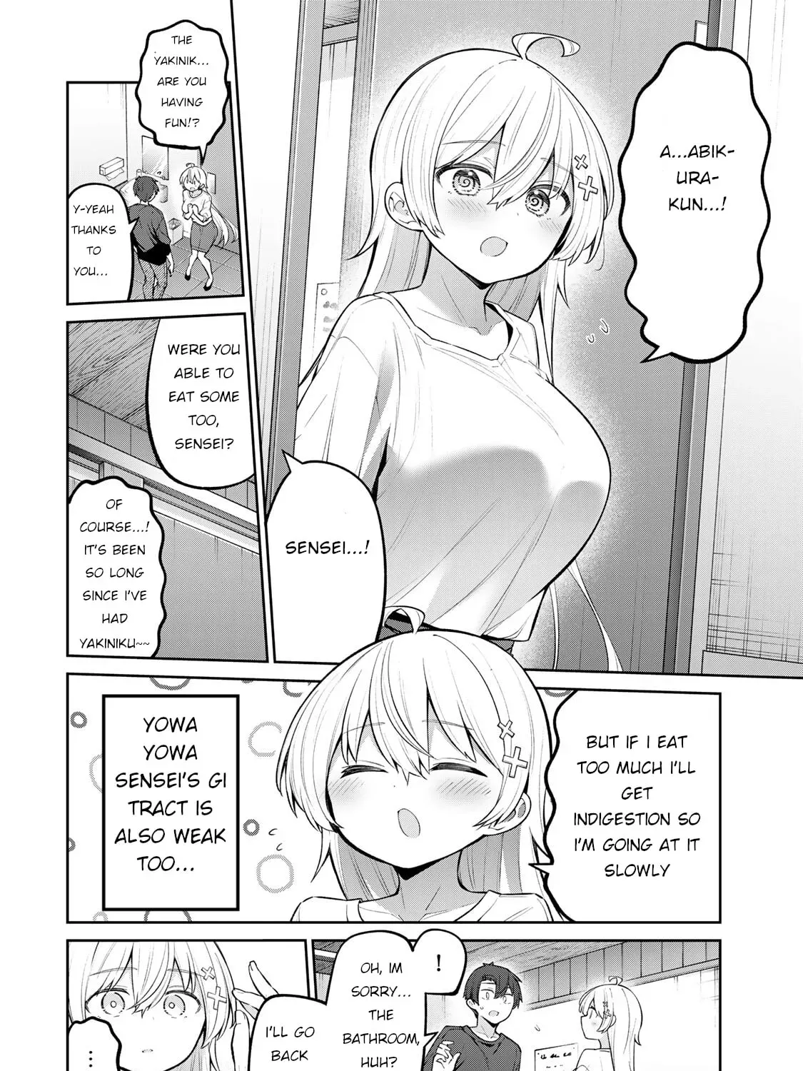 Yowa Yowa Sensei Chapter 5.2 page 11 - 