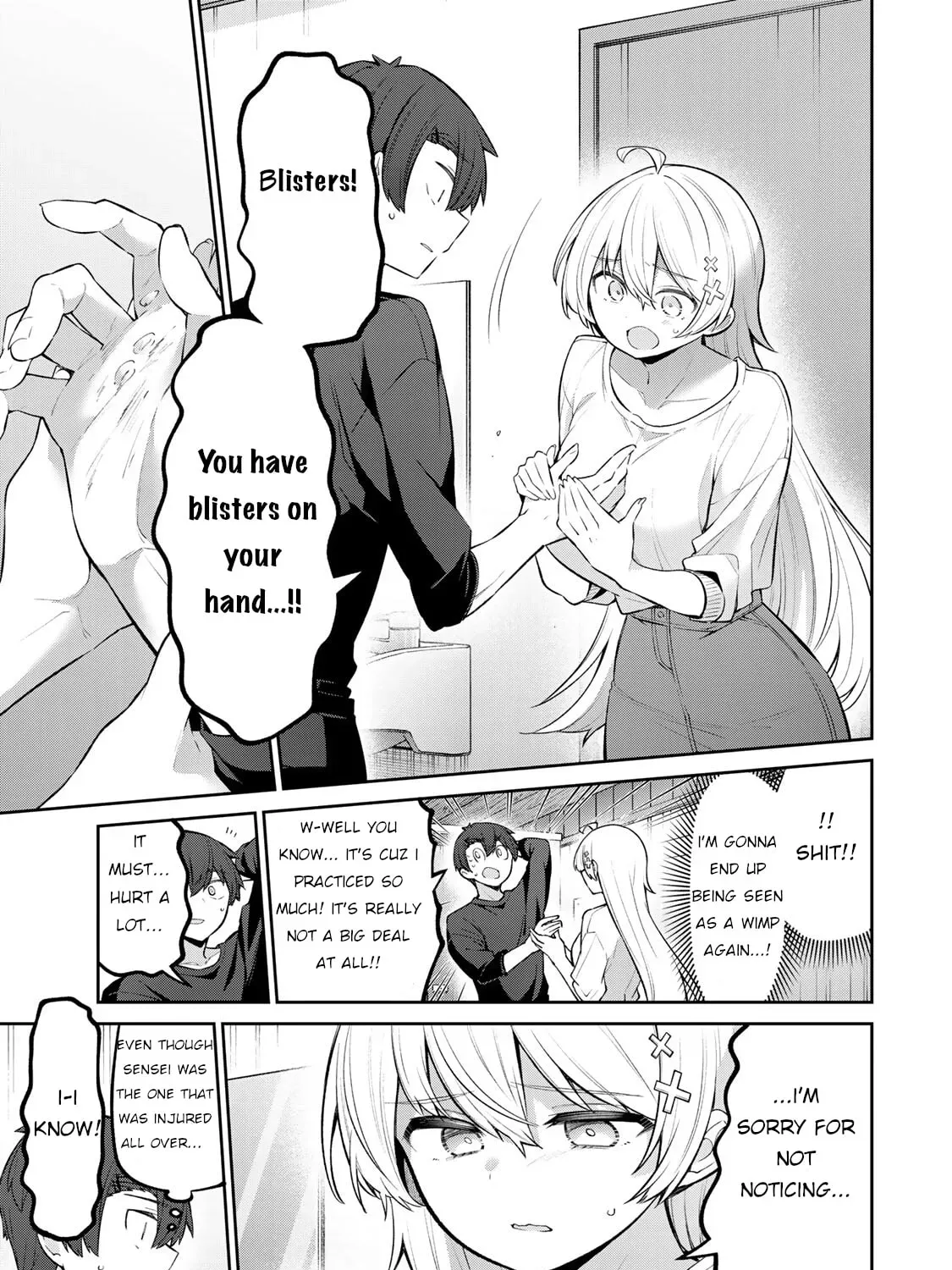 Yowa Yowa Sensei Chapter 5.2 page 13 - 