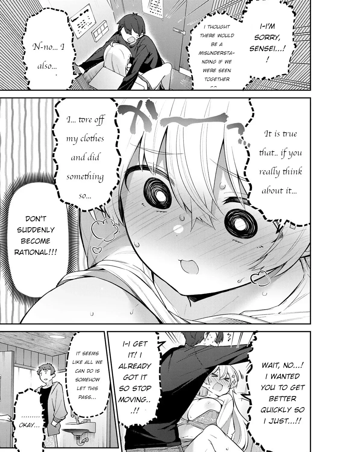 Yowa Yowa Sensei Chapter 5.2 page 21 - 