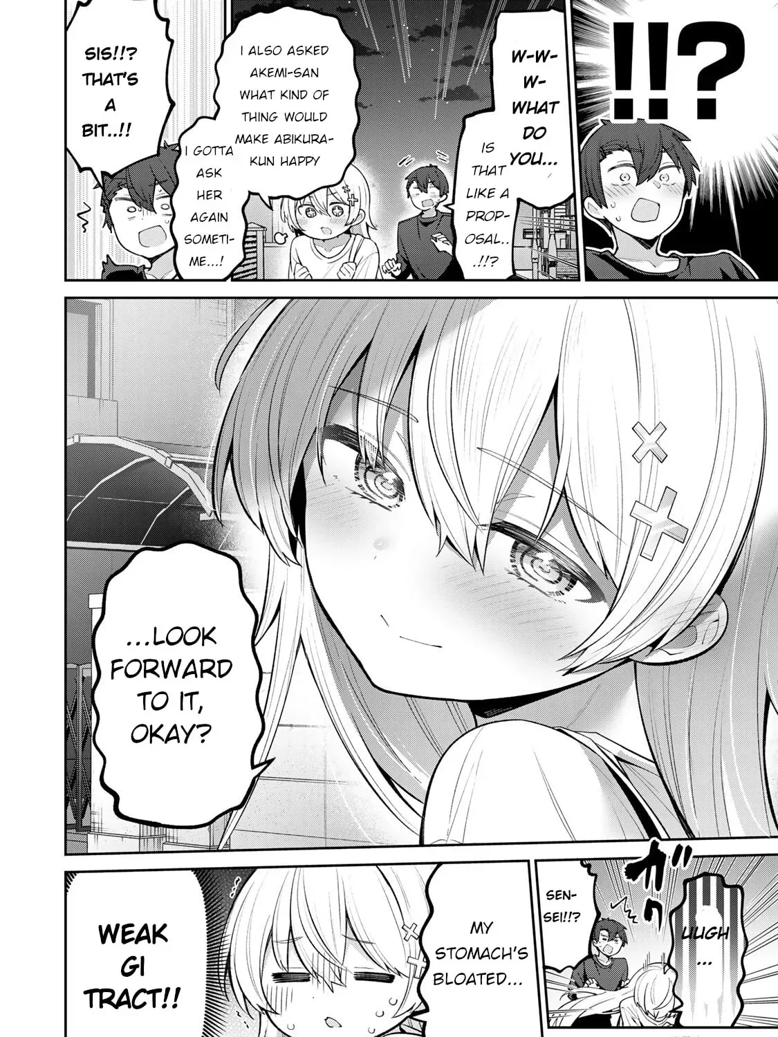 Yowa Yowa Sensei Chapter 5.2 page 35 - 