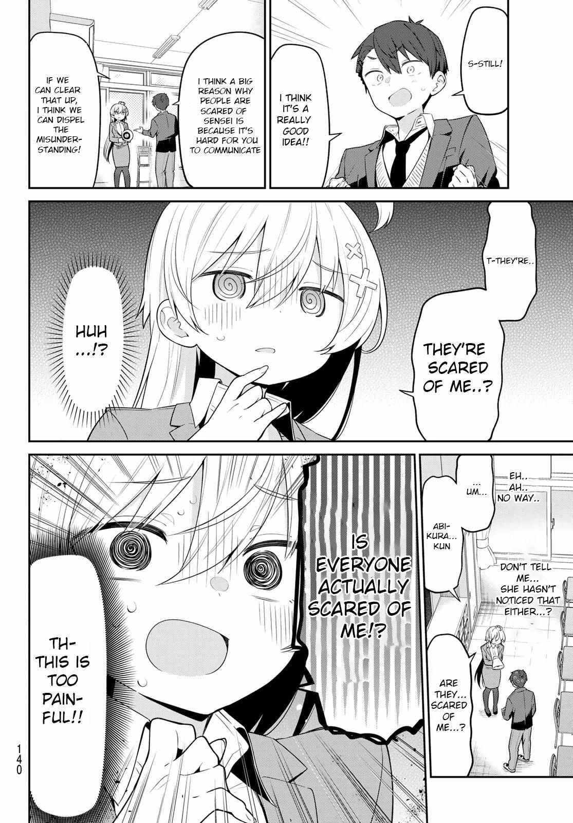 Yowa Yowa Sensei Chapter 5 page 12 - 