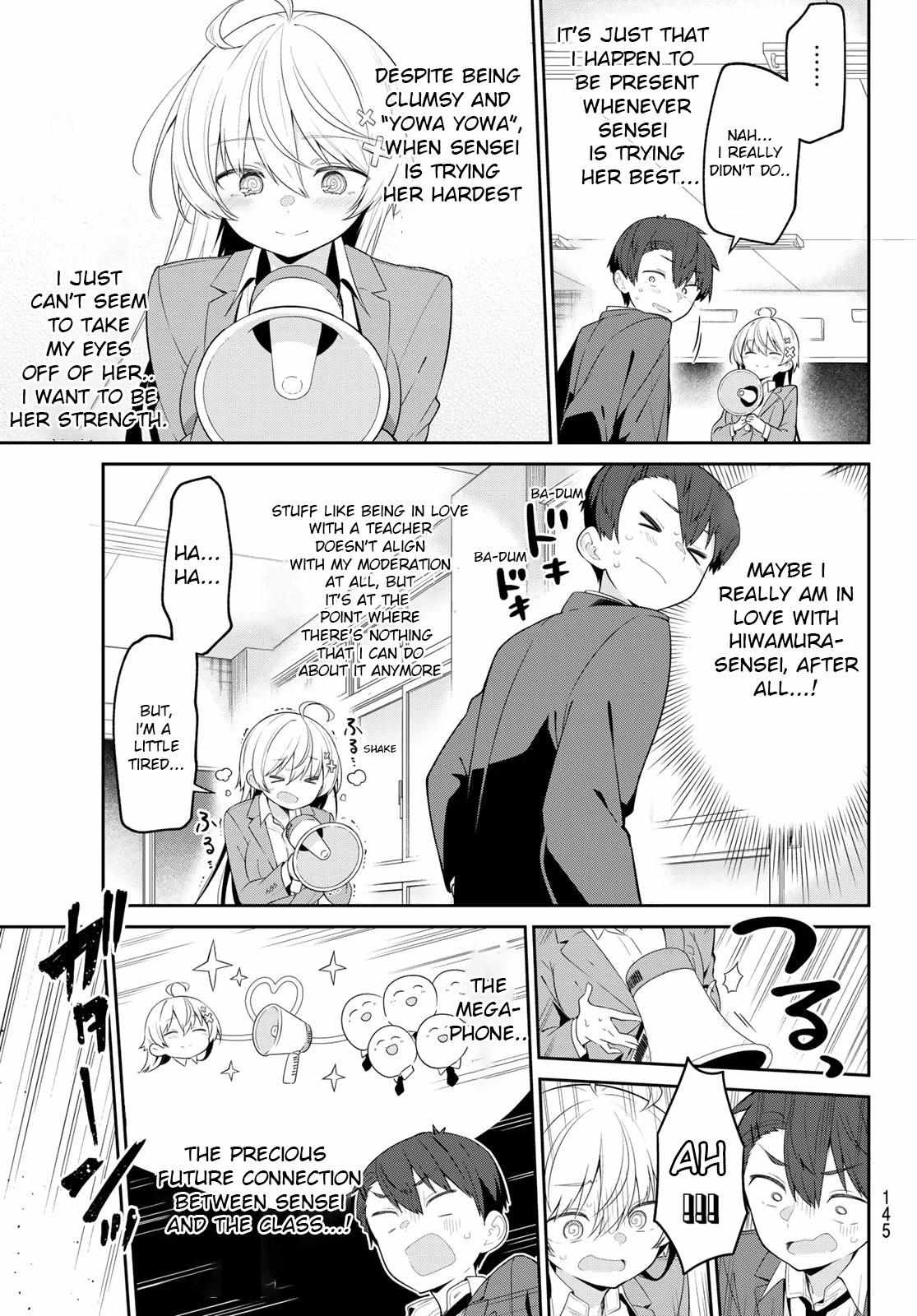 Yowa Yowa Sensei Chapter 5 page 17 - 