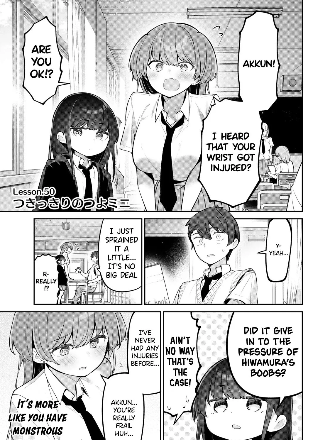 Yowa Yowa Sensei Chapter 50 page 1 - 