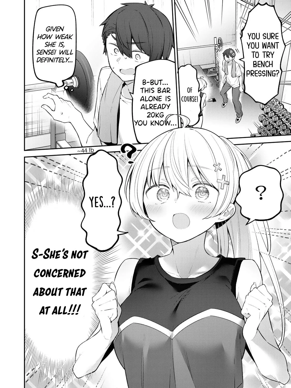 Yowa Yowa Sensei Chapter 51 page 21 - 