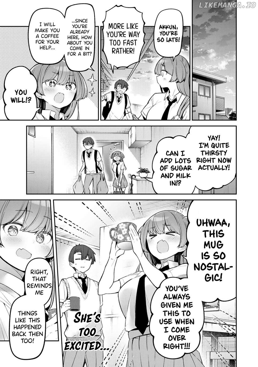 Yowa Yowa Sensei Chapter 53 page 6 - 