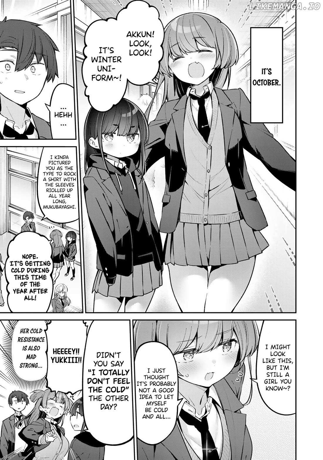 Yowa Yowa Sensei Chapter 54 page 2 - 