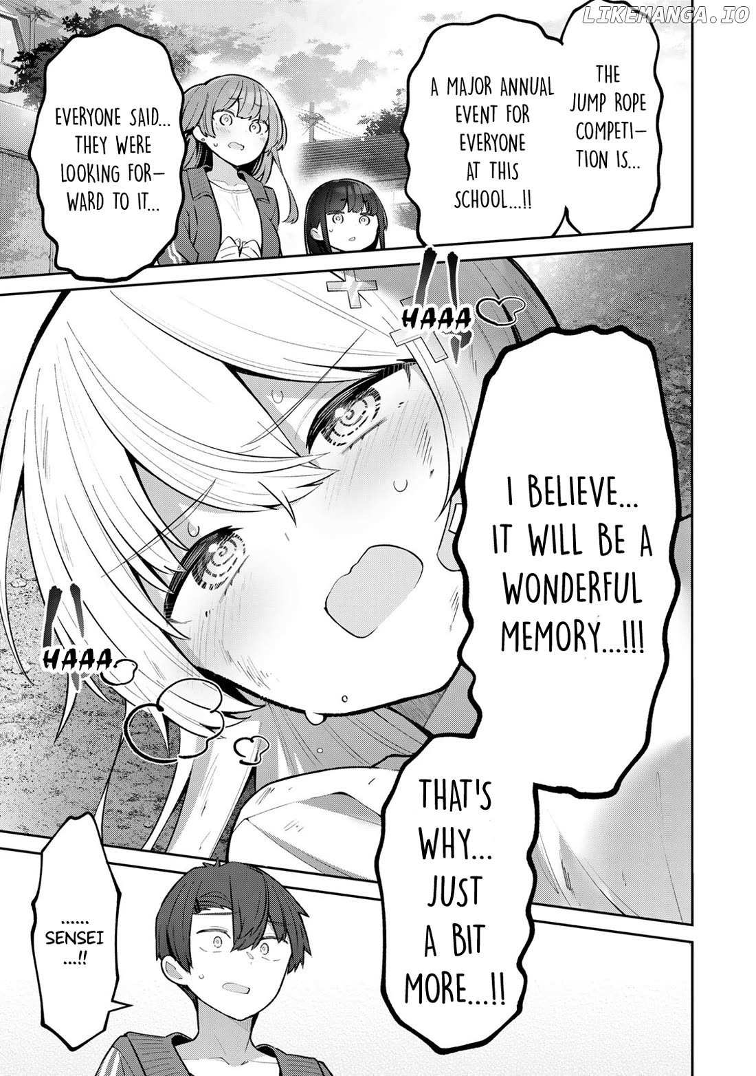 Yowa Yowa Sensei Chapter 54 page 14 - 