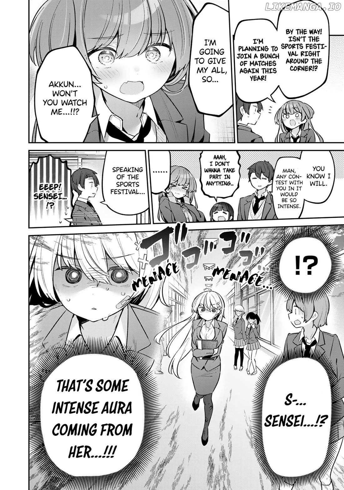 Yowa Yowa Sensei Chapter 54 page 3 - 