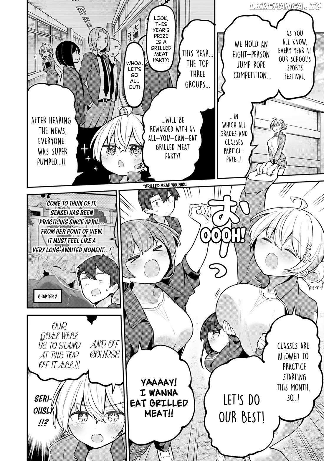 Yowa Yowa Sensei Chapter 54 page 5 - 