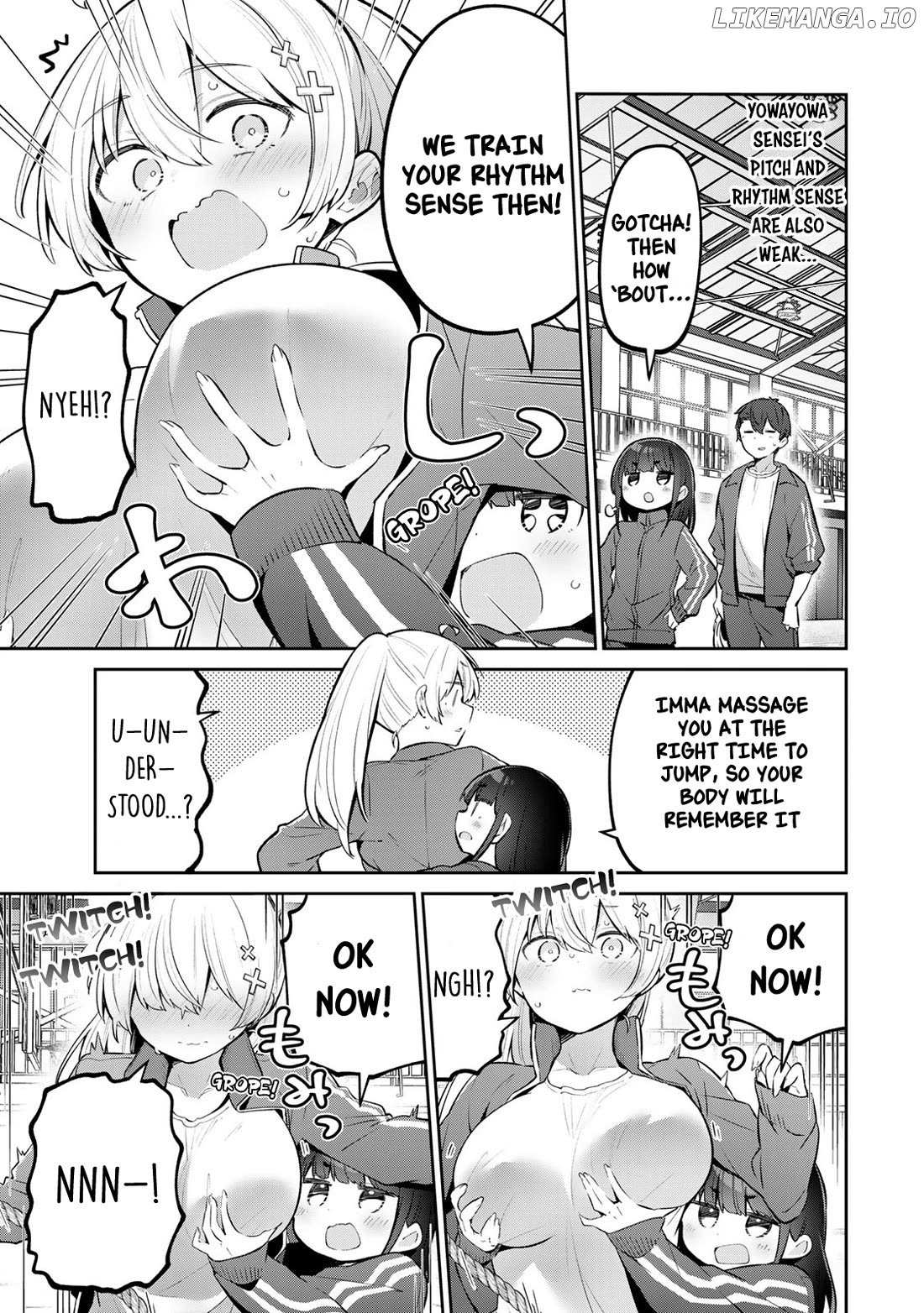 Yowa Yowa Sensei Chapter 55 page 9 - 