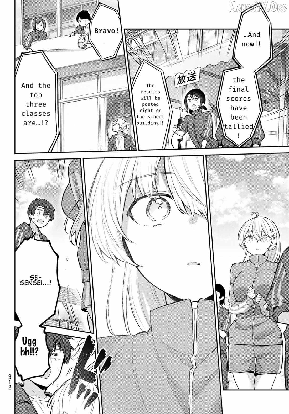 Yowa Yowa Sensei Chapter 57 page 13 - 