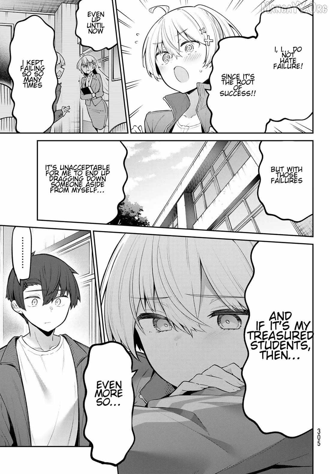Yowa Yowa Sensei Chapter 57 page 6 - 