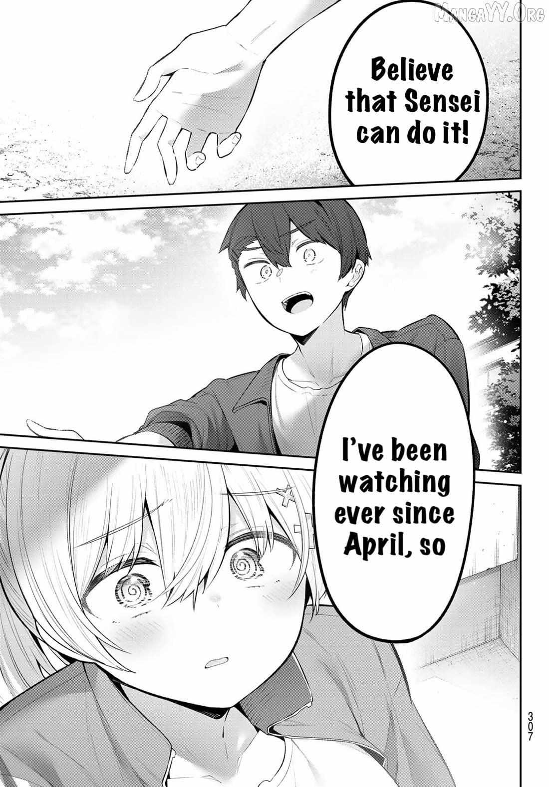 Yowa Yowa Sensei Chapter 57 page 8 - 
