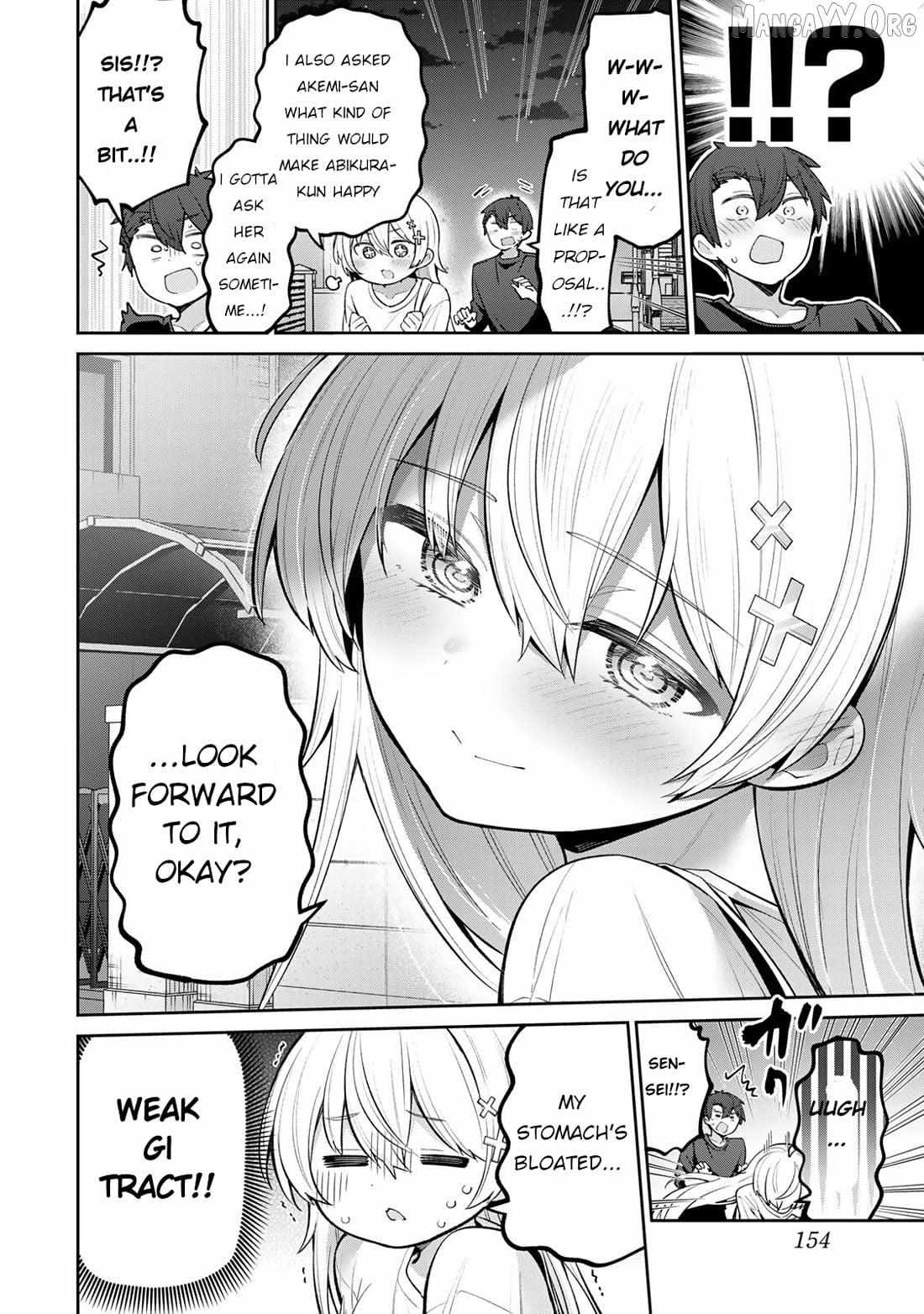 Yowa Yowa Sensei Chapter 58 page 18 - 