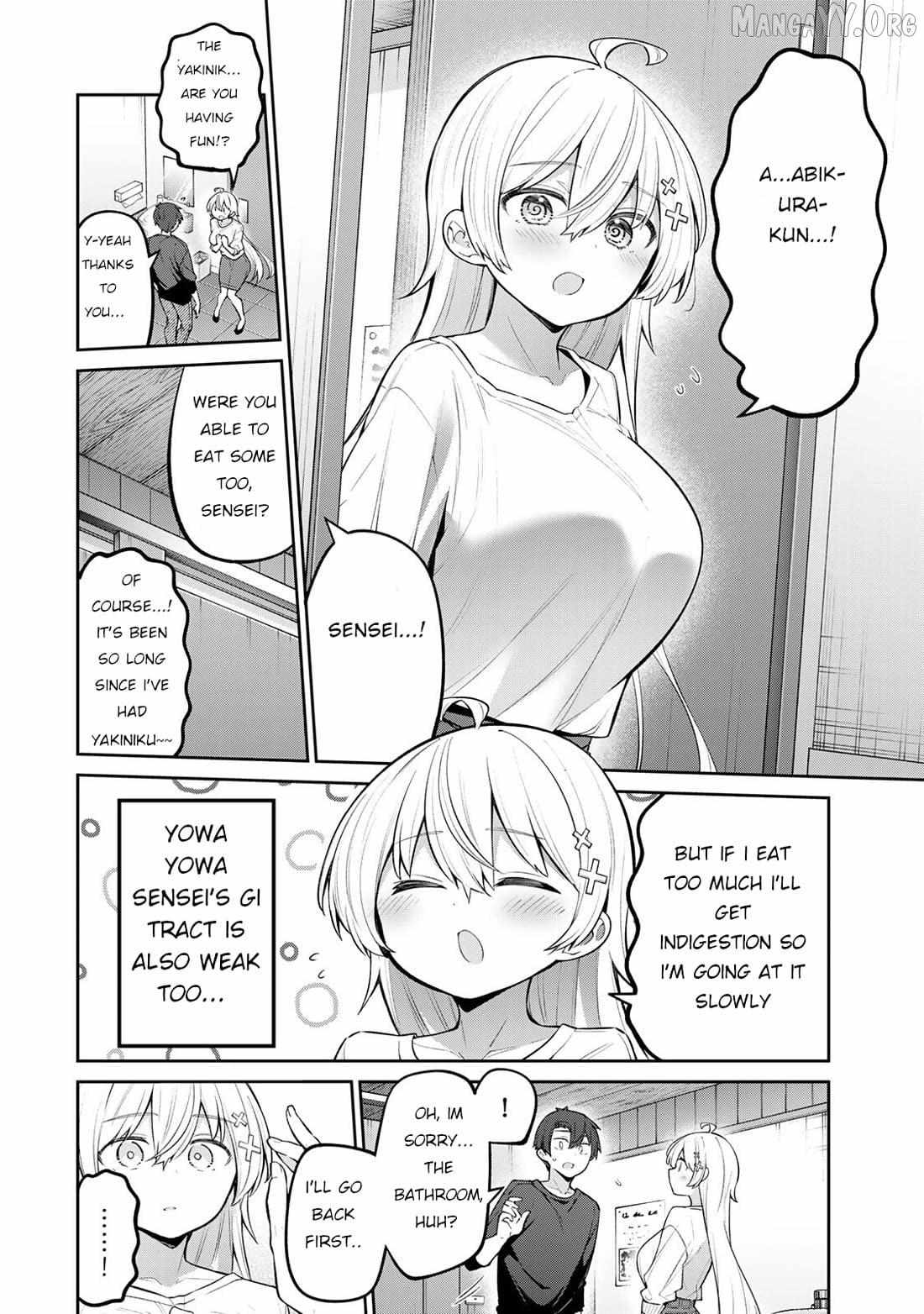 Yowa Yowa Sensei Chapter 58 page 6 - 