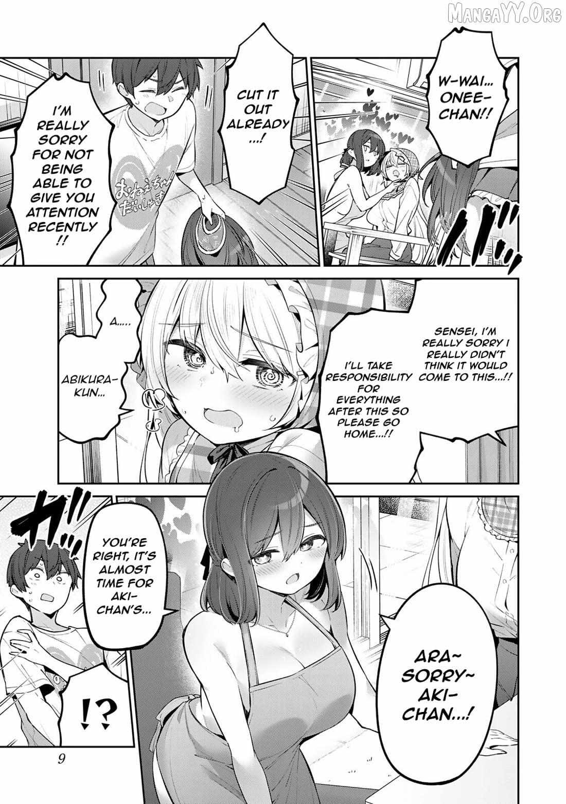 Yowa Yowa Sensei Chapter 59 page 11 - 