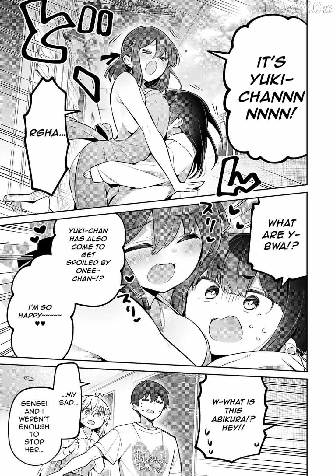 Yowa Yowa Sensei Chapter 59 page 17 - 