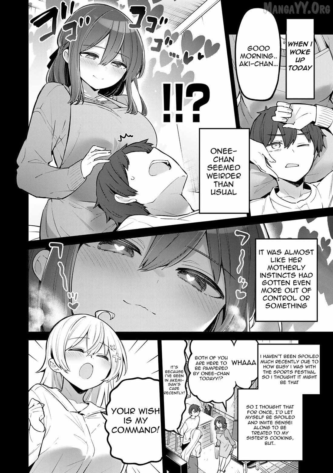 Yowa Yowa Sensei Chapter 59 page 8 - 