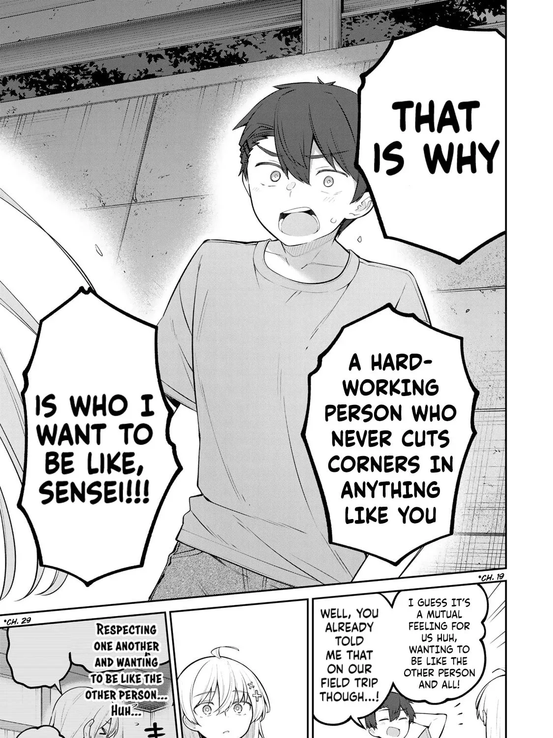 Yowa Yowa Sensei Chapter 6.1 page 17 - 
