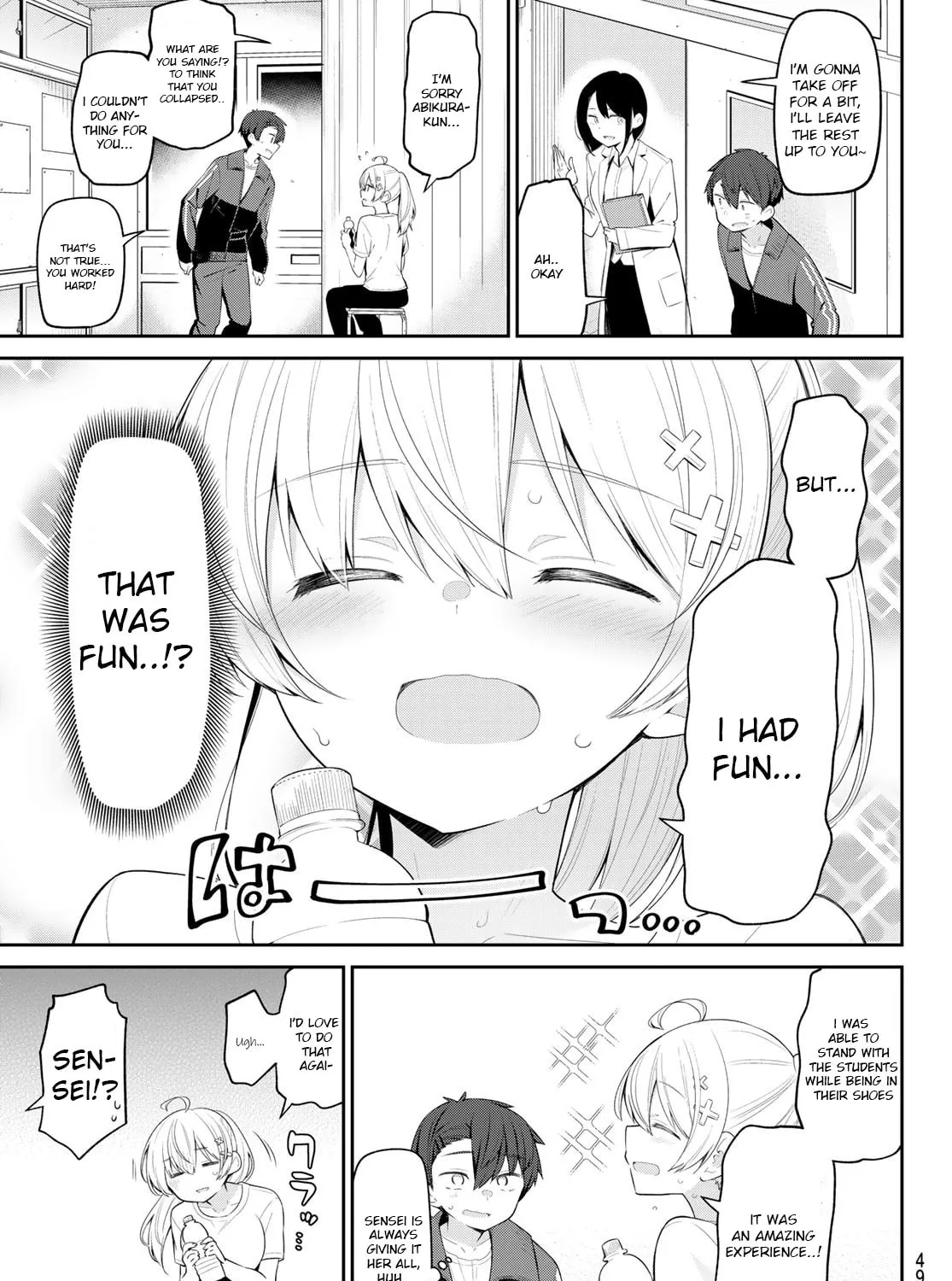 Yowa Yowa Sensei Chapter 6 page 21 - 