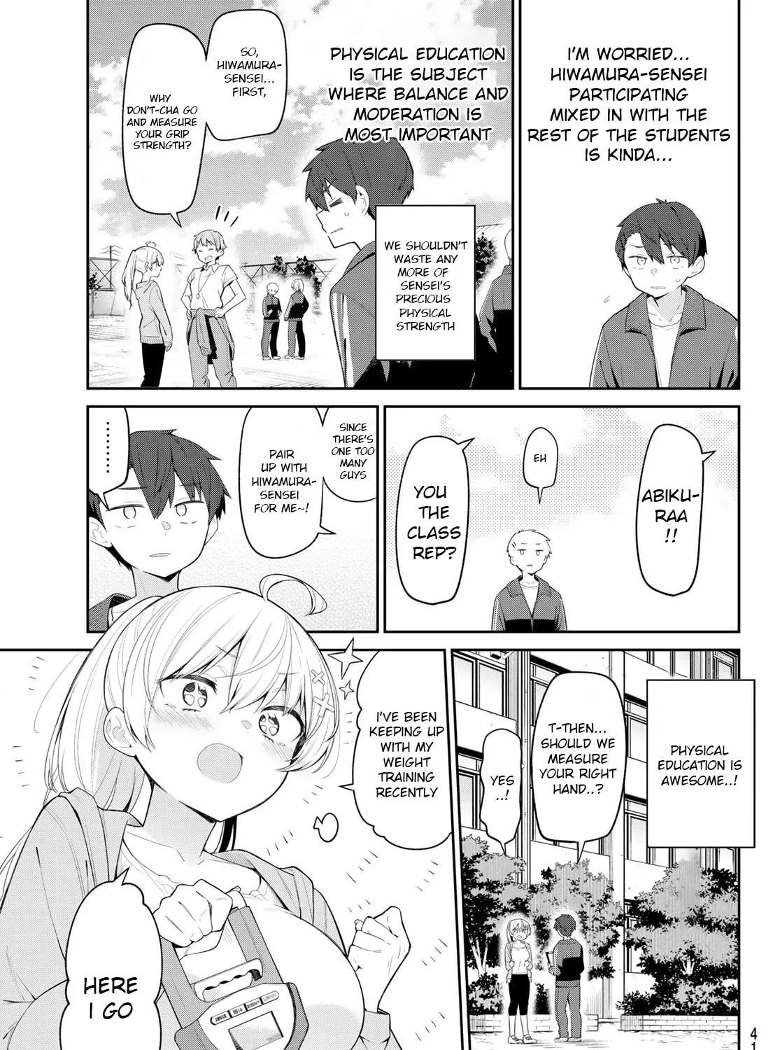 Yowa Yowa Sensei Chapter 6 page 5 - 