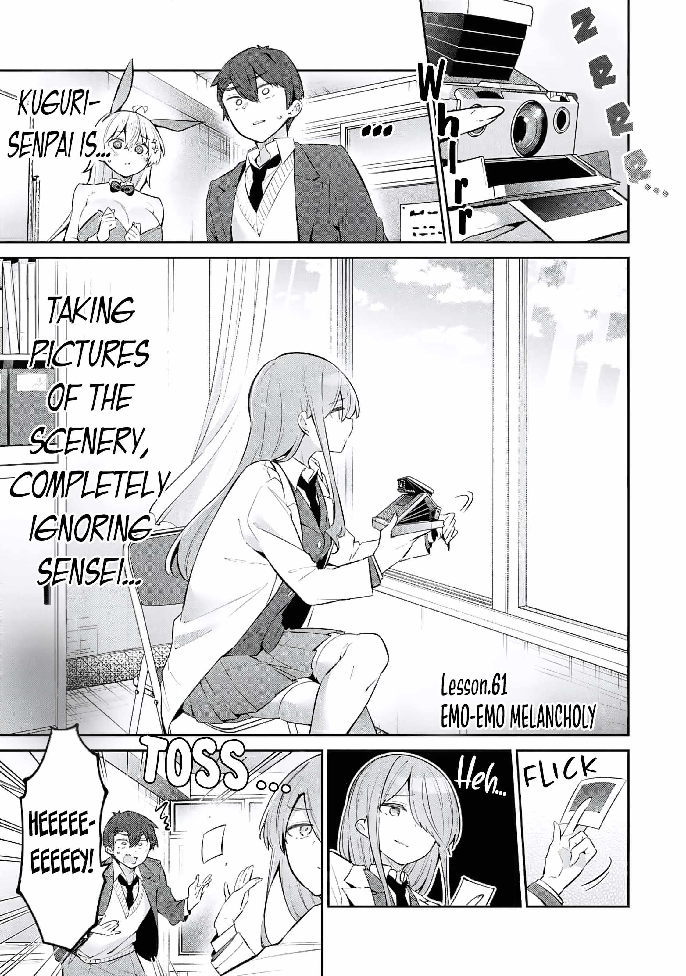 Yowa Yowa Sensei Chapter 61 page 1 - 