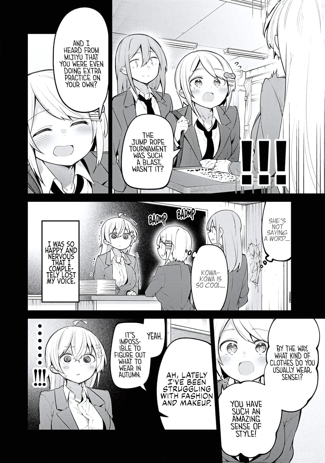 Yowa Yowa Sensei Chapter 62 page 2 - 