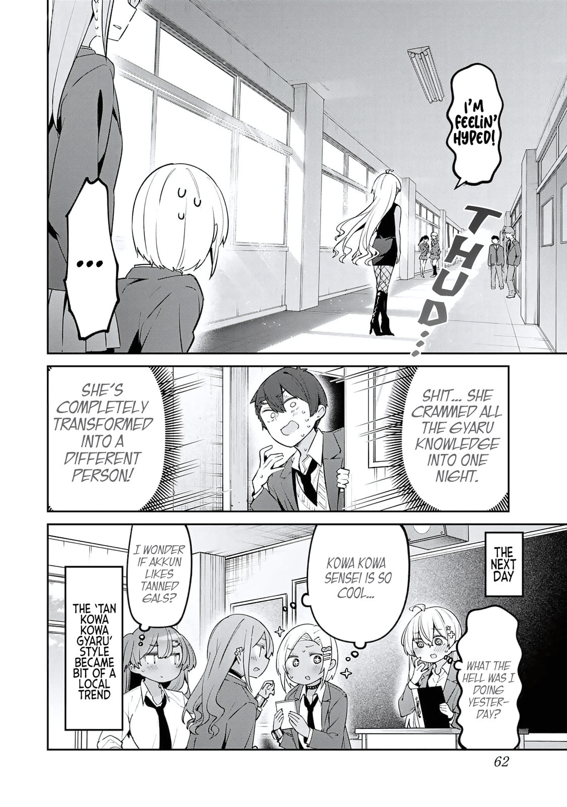 Yowa Yowa Sensei Chapter 62 page 14 - 