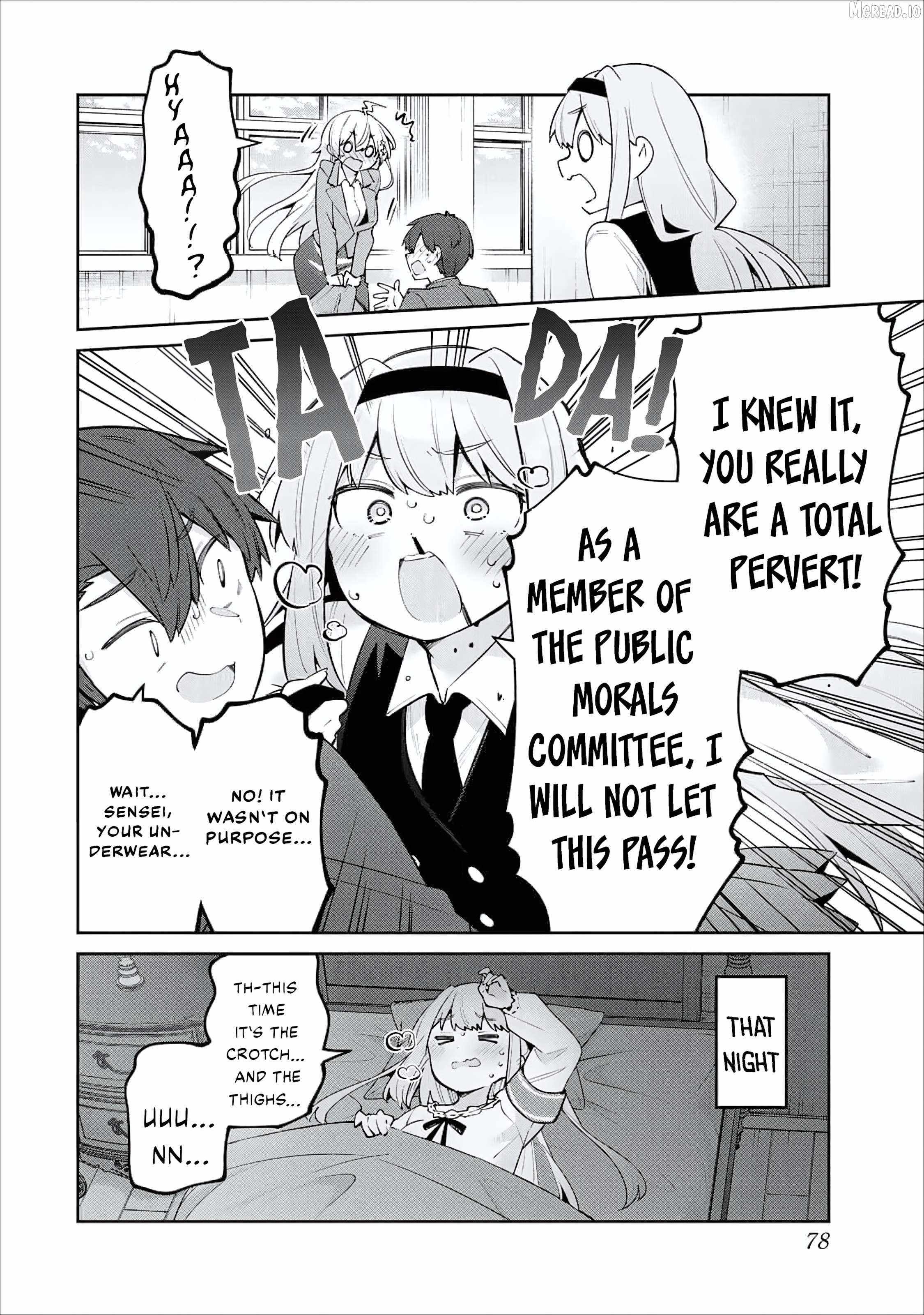Yowa Yowa Sensei Chapter 63 page 15 - 