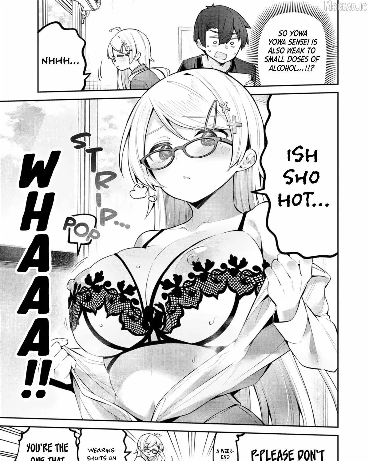 Yowa Yowa Sensei Chapter 64.1 page 9 - 
