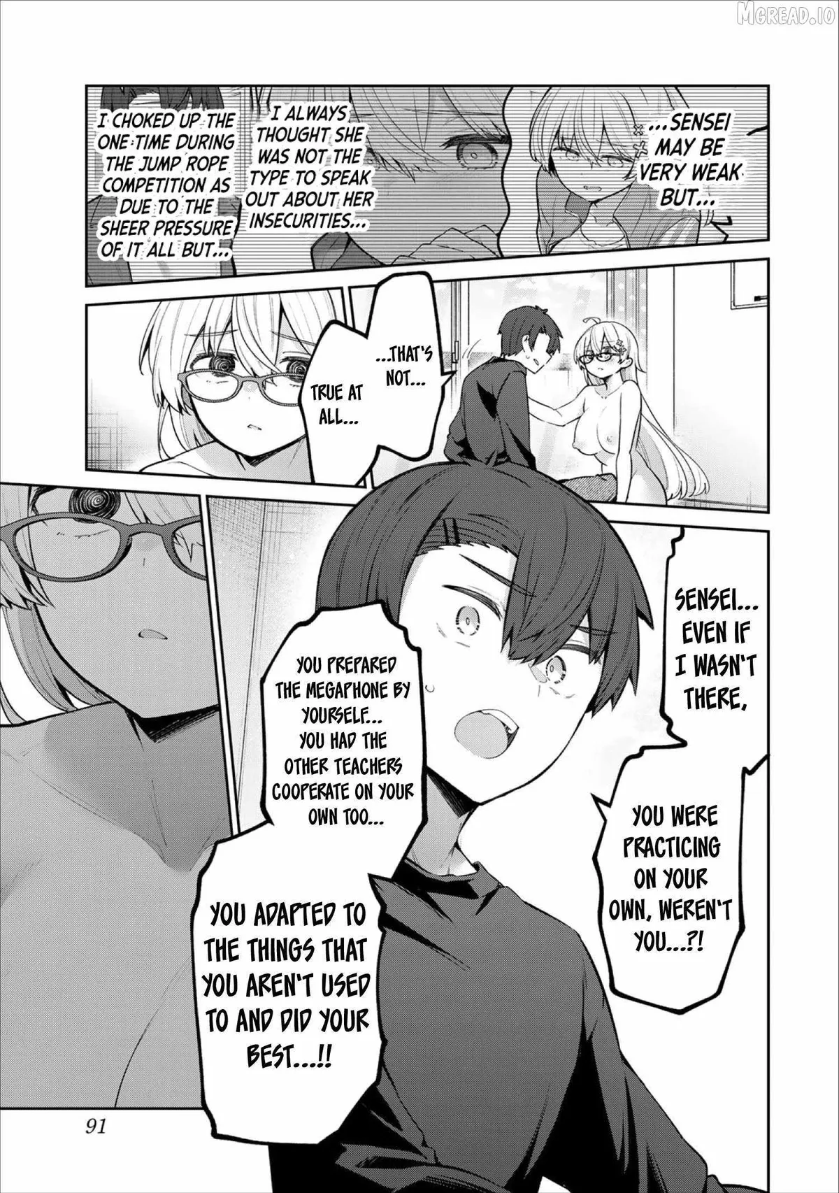 Yowa Yowa Sensei Chapter 64 page 11 - 