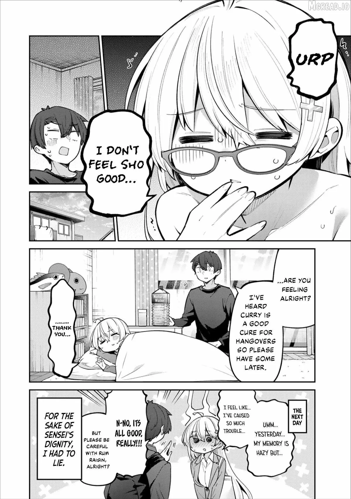 Yowa Yowa Sensei Chapter 64 page 14 - 