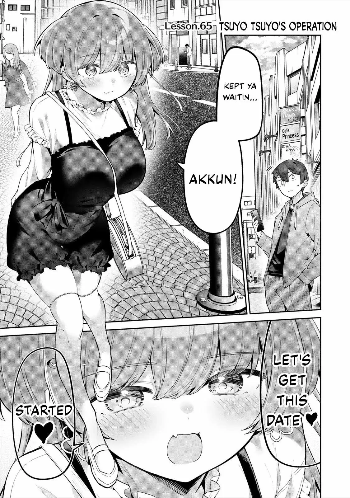 Yowa Yowa Sensei Chapter 65 page 1 - 