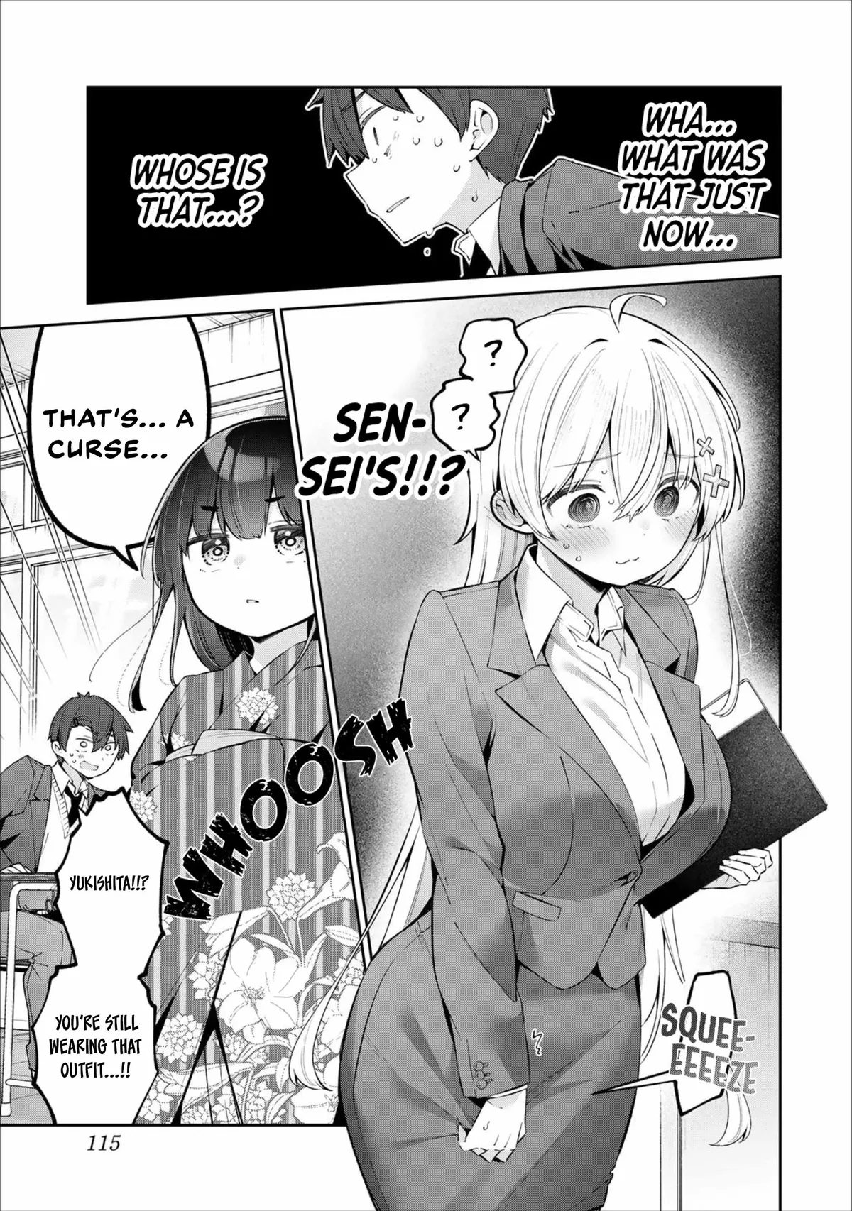 Yowa Yowa Sensei Chapter 66 page 5 - 