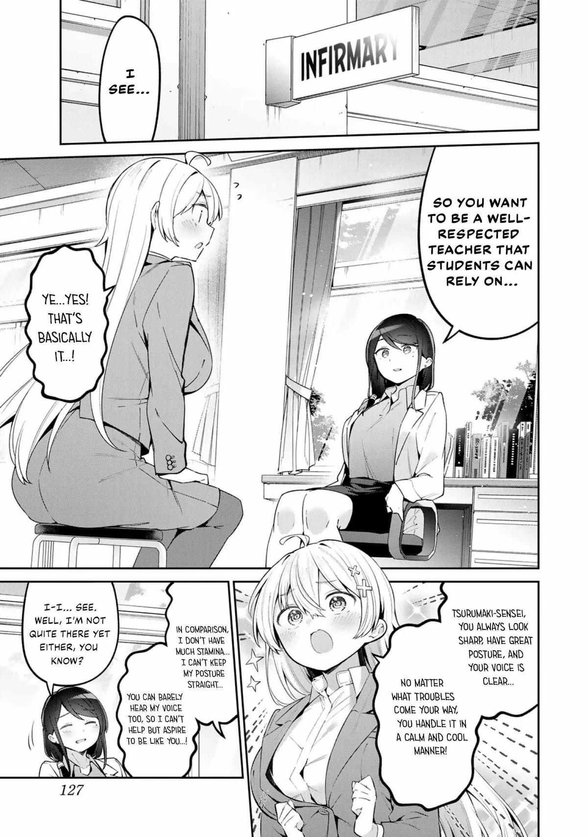 Yowa Yowa Sensei Chapter 67 page 3 - 