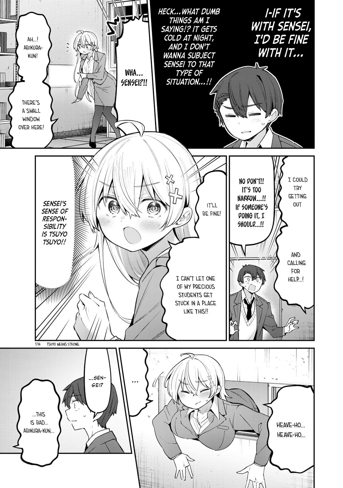 Yowa Yowa Sensei Chapter 68 page 3 - 