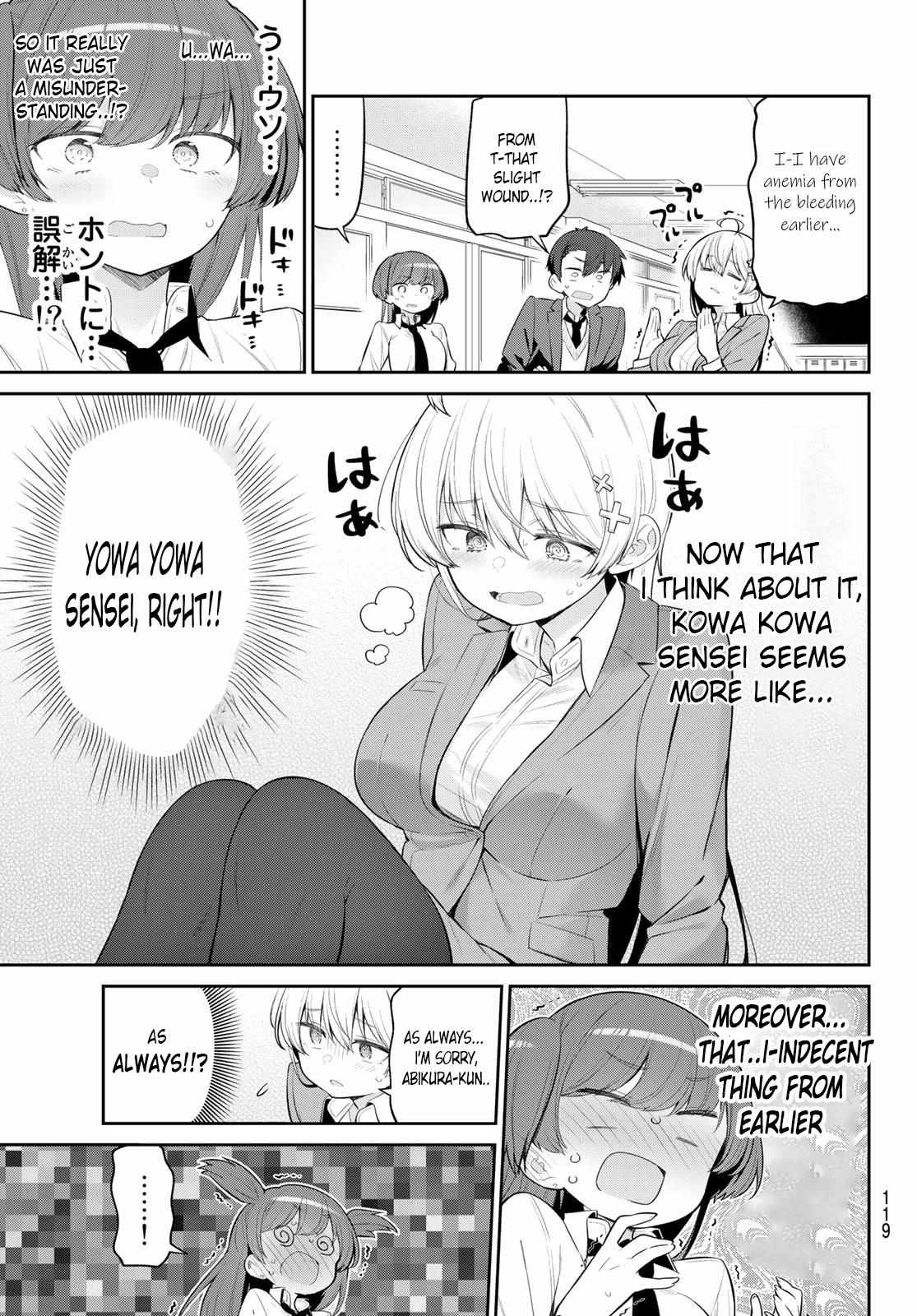 Yowa Yowa Sensei Chapter 7 page 13 - 