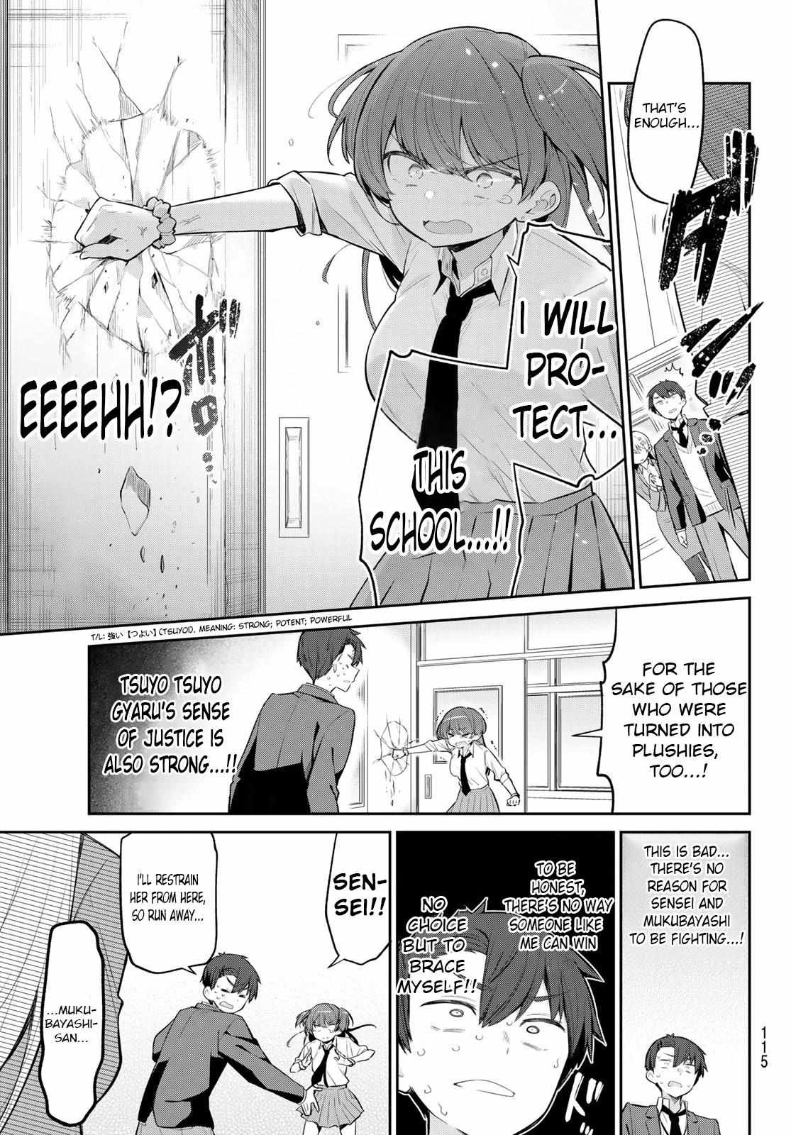 Yowa Yowa Sensei Chapter 7 page 9 - 