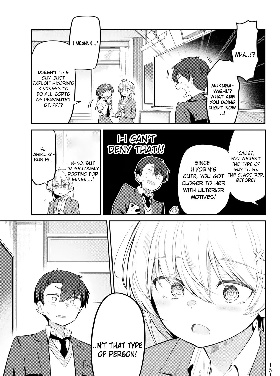 Yowa Yowa Sensei Chapter 8 page 13 - 