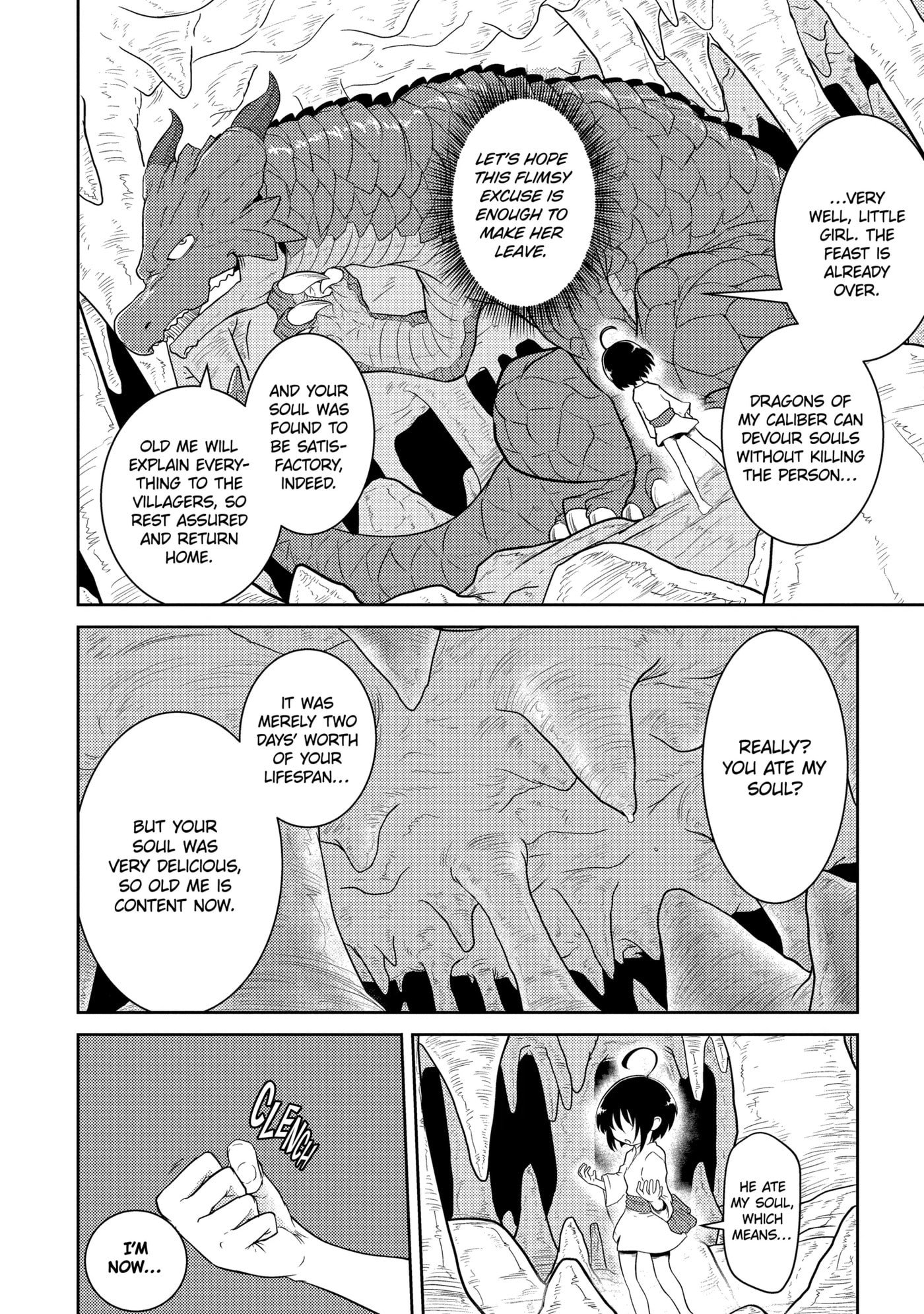 Yowai 5000-nen no Soushoku Dragon, Iwarenaki Jaryuu Nintei: Yada Kono Ikenie, Hito no Hanashi o Kiite Kurenai Chapter 1.1 page 11 - 
