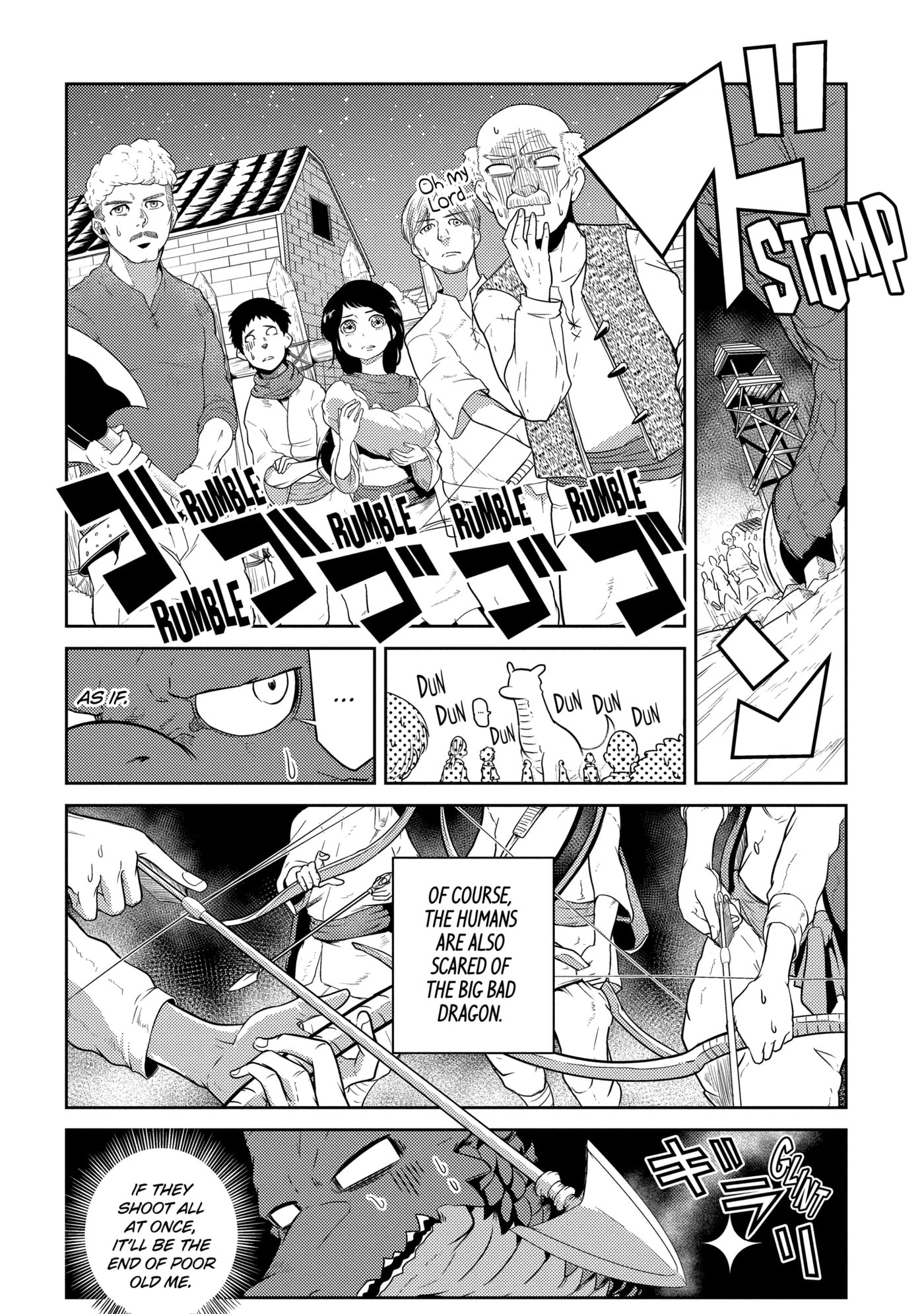 Yowai 5000-nen no Soushoku Dragon, Iwarenaki Jaryuu Nintei: Yada Kono Ikenie, Hito no Hanashi o Kiite Kurenai Chapter 1.1 page 16 - 