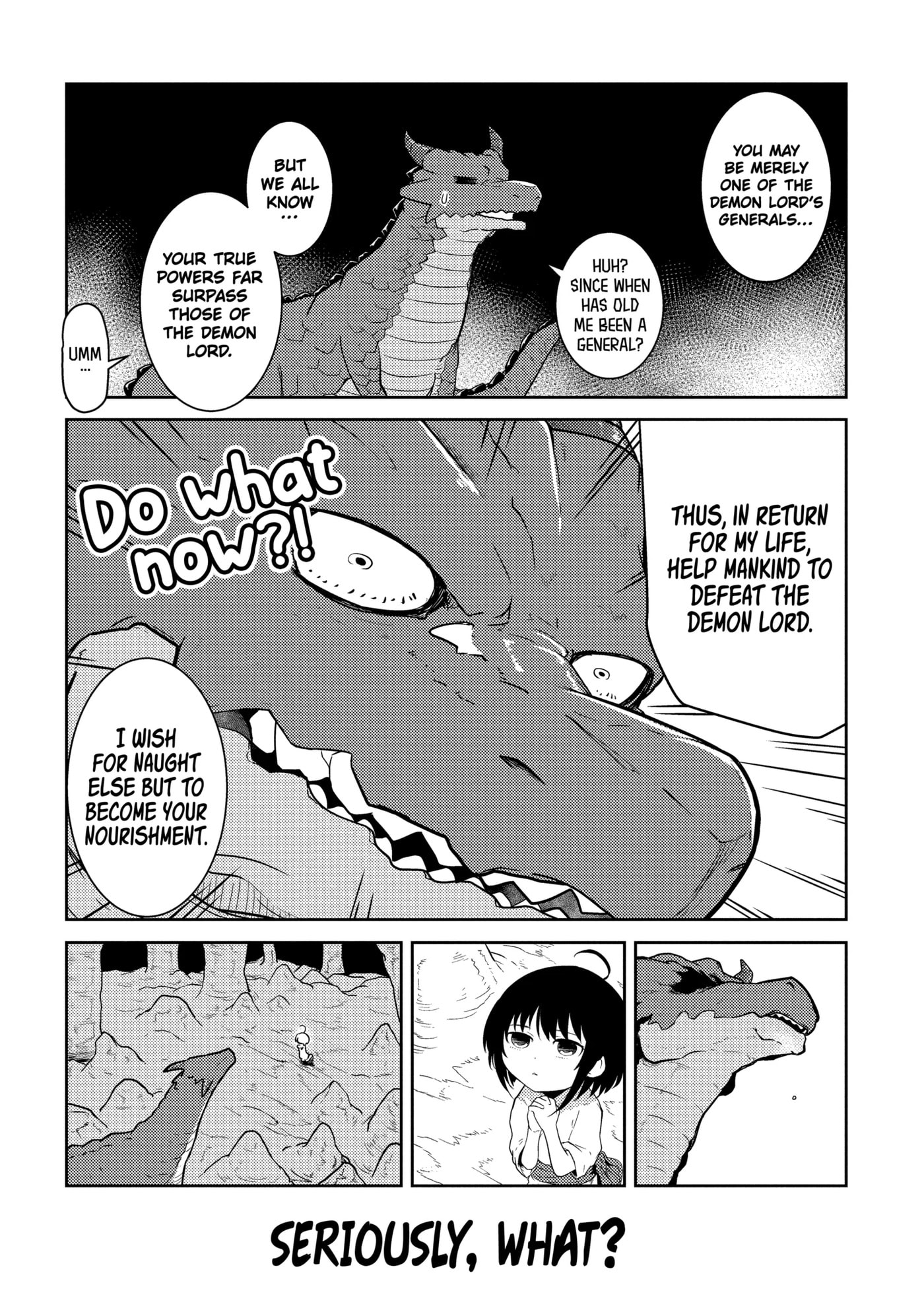 Yowai 5000-nen no Soushoku Dragon, Iwarenaki Jaryuu Nintei: Yada Kono Ikenie, Hito no Hanashi o Kiite Kurenai Chapter 1.1 page 6 - 