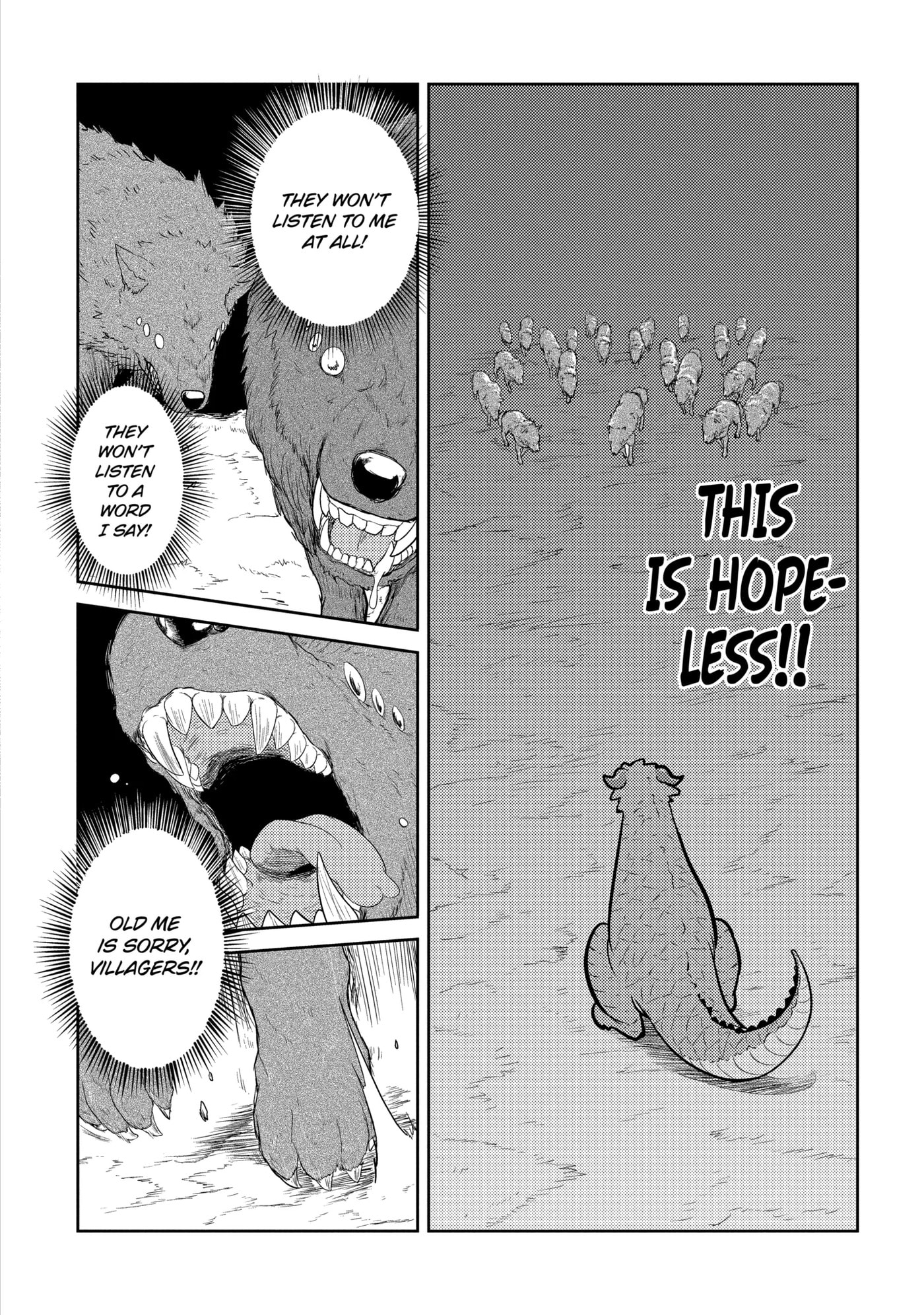 Yowai 5000-nen no Soushoku Dragon, Iwarenaki Jaryuu Nintei: Yada Kono Ikenie, Hito no Hanashi o Kiite Kurenai Chapter 1.3 page 6 - 