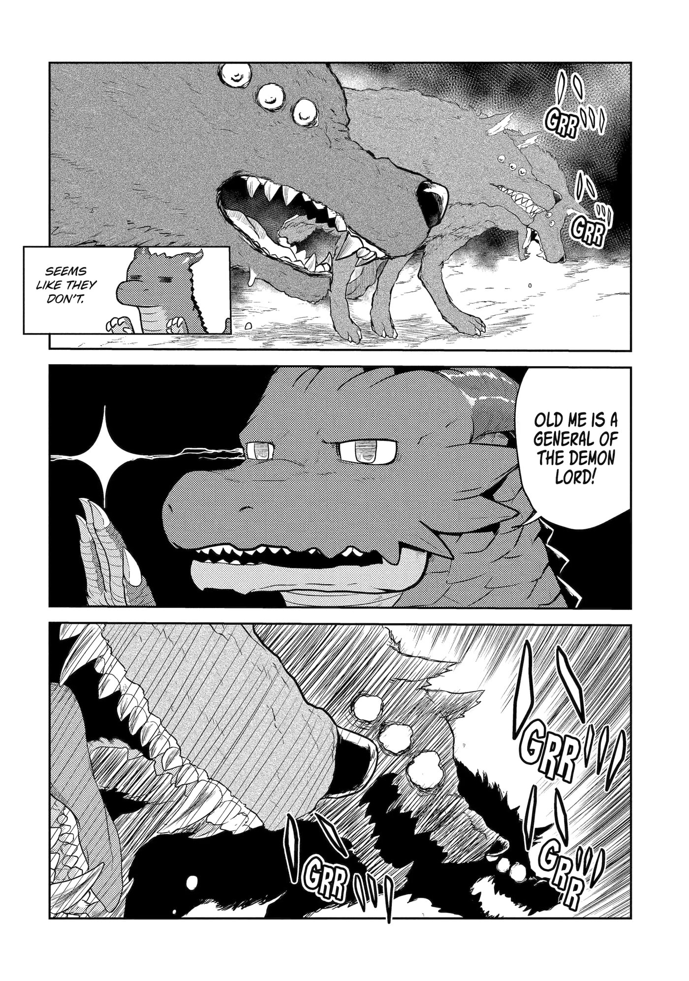 Yowai 5000-nen no Soushoku Dragon, Iwarenaki Jaryuu Nintei: Yada Kono Ikenie, Hito no Hanashi o Kiite Kurenai Chapter 1 page 37 - 