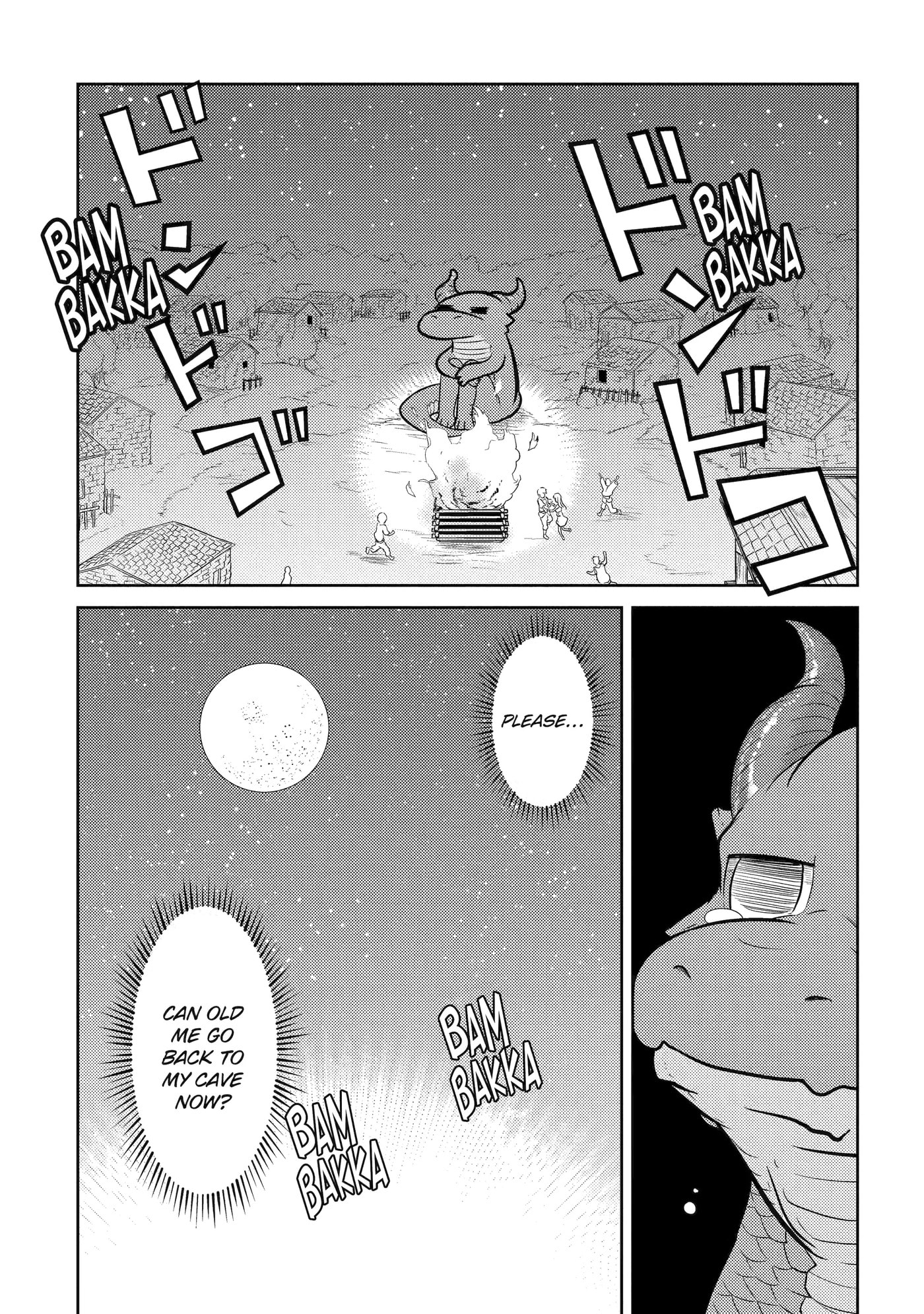 Yowai 5000-nen no Soushoku Dragon, Iwarenaki Jaryuu Nintei: Yada Kono Ikenie, Hito no Hanashi o Kiite Kurenai Chapter 1 page 52 - 